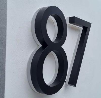 28C Stainless Steel Alphabet Letter Outdoor Signage Led Metal Light Custom 3D Logo Sign