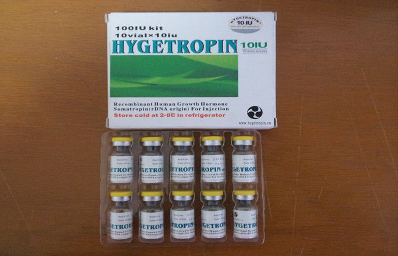Флакон Сырье 100 IU HG 10 Флаконов 10 IU Этикетки и коробки