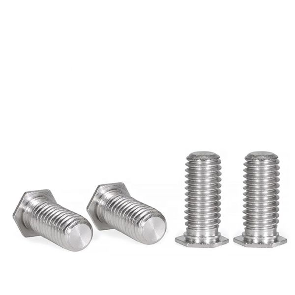 Hexagon Head Self Clinching Captive Studs Stainless Steel Carbon Steel Zinc Plated