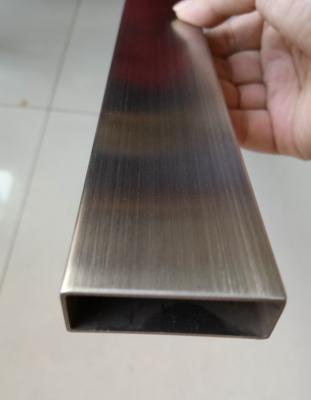 China Manufacture Polished Stainless steel tube 304 for stair baluster brushed SS stair pickets