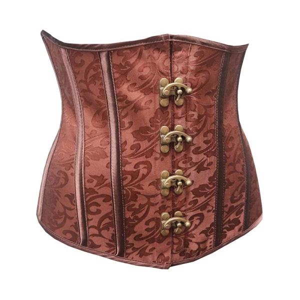 Mais o espartilho do Underbust das mulheres superiores mais pechugóas do couro do tamanho