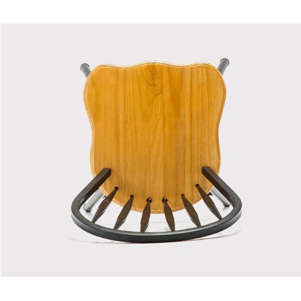 Popular Industrial Style Stackable Chair Restaurant Cafe Bar Metal Dining Room Chairs