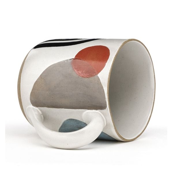 Круглые красочные ручные краски керамические чашки для кофе