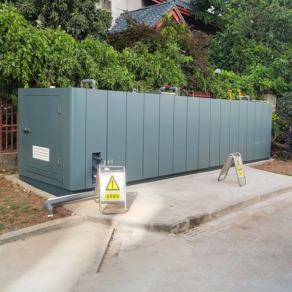 Customizable Design MBR MBBR Integrated Sewage Treatment Equipment with Anti Corrosion Coating and High Integration