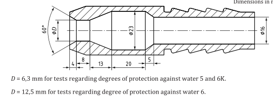 Всесторонняя водоустойчивая камера теста IEC60529 для тестов IPX9K и IPX6K