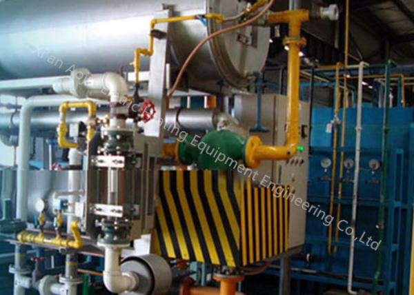 Stainless Steel Exothermic Gas Generator Brightness Bluing And Blacking Treatment