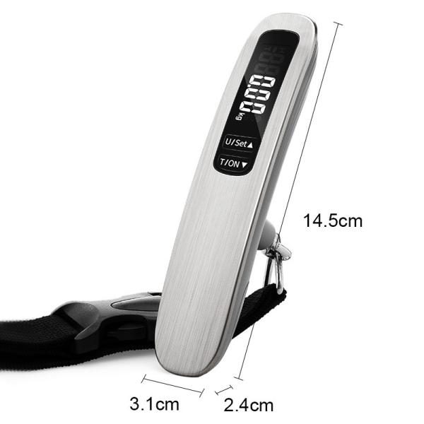 Durable Smart Weight Scales Weigh Basculas Digital Balance Electronic Scale Bascula Mini 50KG Luggage Portable Weighing Electronic Scale
