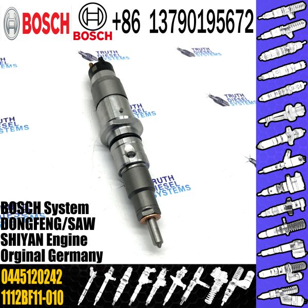 Система подачи топлива 0 445 120 242 НА инжектор 0445120242 Bosch дизельный для двигателя Дуна Feng EHQ200