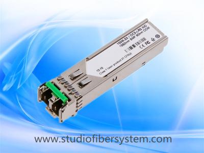 155M 1310nm SFP transceiver module over 1 single mode fiber to 80KM