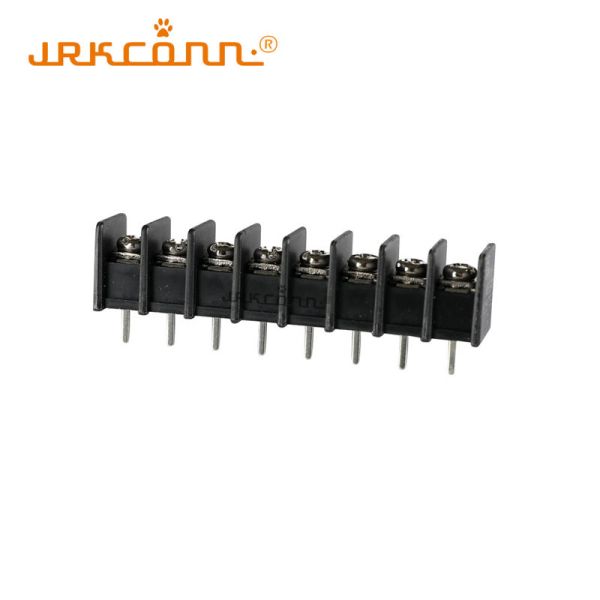 7.62mm Pitch PA66 Housing 300V Rated Voltage Barrier Terminal Block Wire Connector