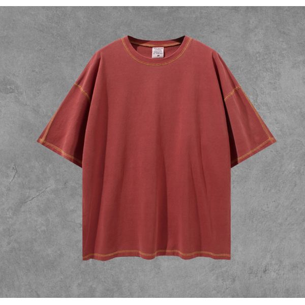 Рукави 2XL изготовленных на заказ футболок пробела потока стежком контраста короткие отсутствие ярлыка