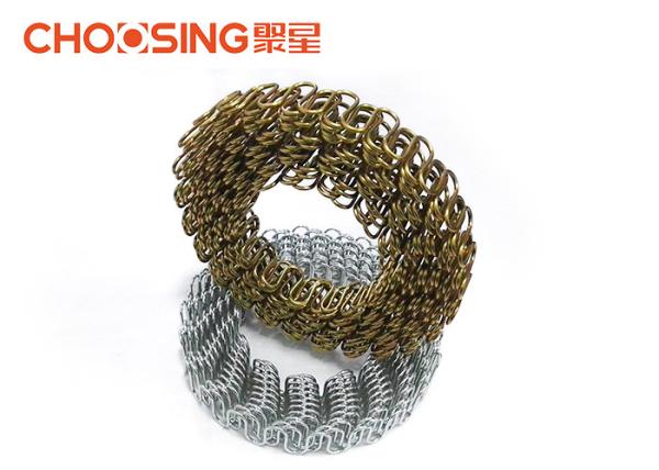 110' Feet Upholstery Tension Springs Anti Rust Treatment Surface For Sofa And Seats
