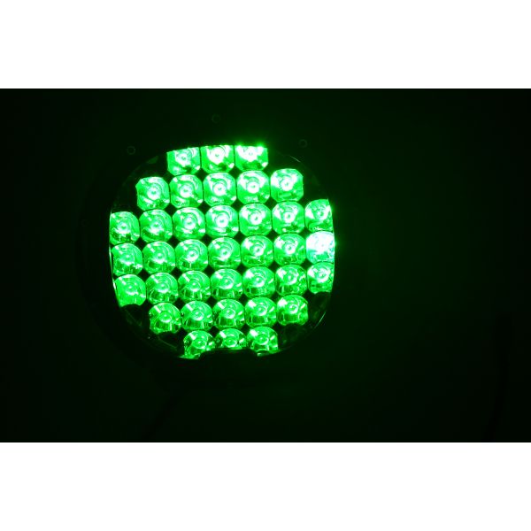 Green 185W Round LED Work Light 12V Fog Driving Roof Bar Bumper Off-road for Truck Car ATV SUV Jeep