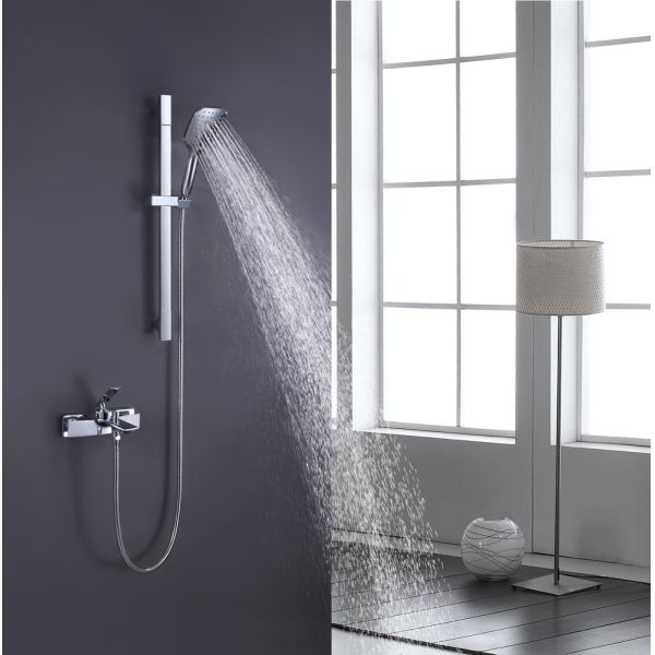 Brass Bathroom Single Handle Shower Mixer Bathtub Shower Faucet with Soft Spray Pattern