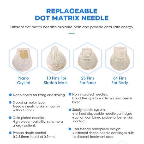 Regeneración fraccionaria de la piel del retiro de la cicatriz de la máquina del RF Microneedling de la clínica del CE