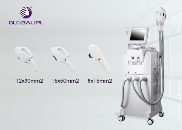 OEM / ODM SHR IPL RF Beauty Equipment Laser Hair Removal Skin Tightening Machine