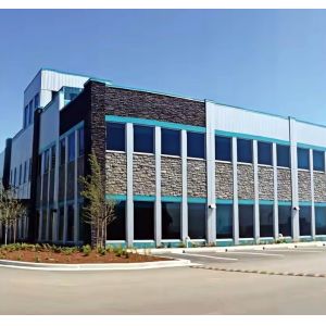 Bâtiment commercial préfabriqué en acier - Ossature en portique Q235B Q355B