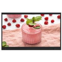 Écran tactile interactif Moniteur 86 pouces Android 14 8+128G Avec haut-parleur Caméra Mic Sensor lumineux Logiciel intégré dans la présentation sans fil Wifi à partir de Pad Phone Laptop