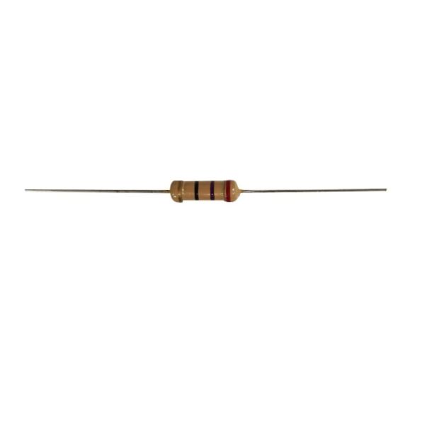 1/2W Carbon Film Resistor with 5% Tolerance and Surface Mount for Precision Applications