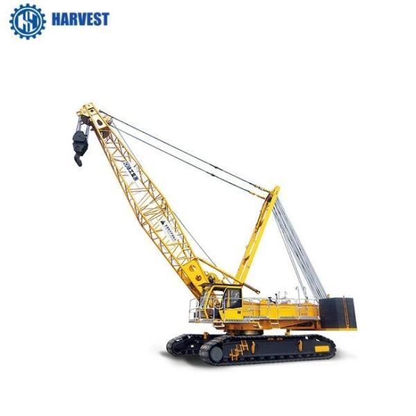 Guindaste de esteira rolante de  52M Boom Length 155kw 55 Ton Hydraulic XGC55