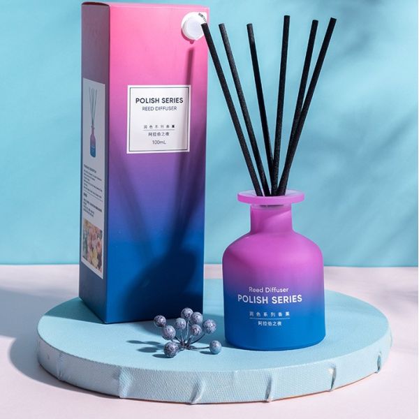 Amber Glass Reed Diffuser Bottles 200ml Essential Oil Aromatherapy Aroma Diffuser Bottle