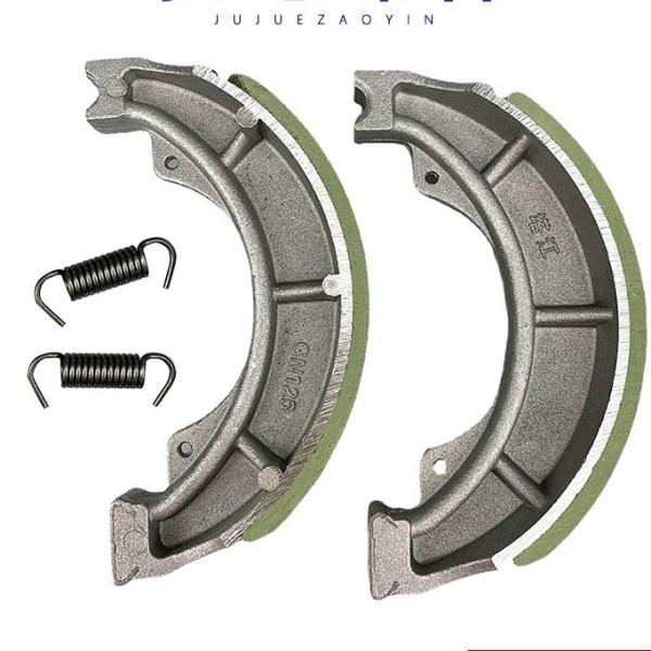 Motorcycles Professional Bajaj Auto Brake Shoe For Gs125 Gn125 Bajaj Two Wheeler Drum Brake System