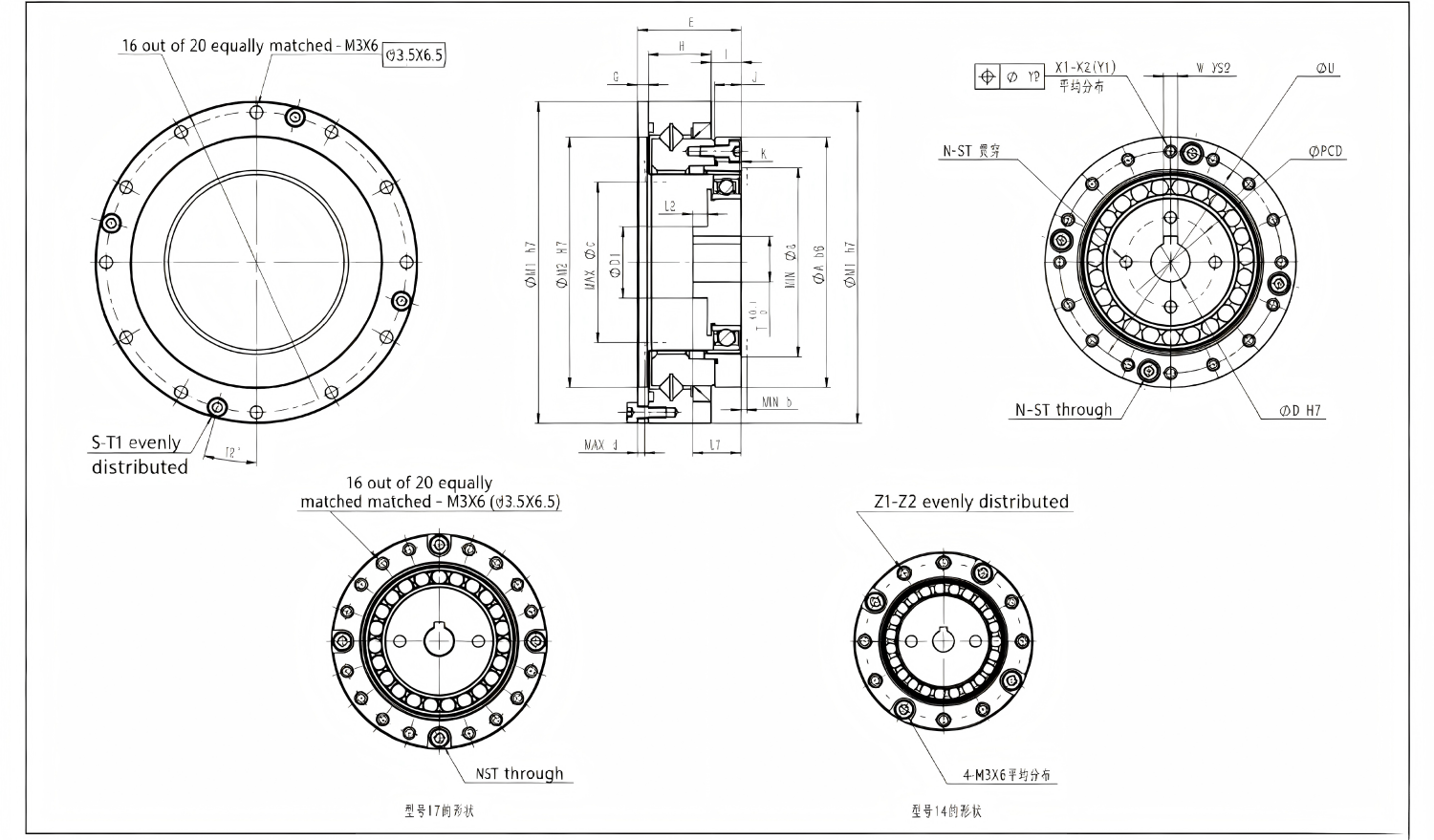 SYHG-Ⅱ-E Series Harmonic Drive