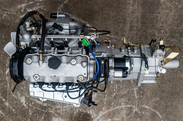 DAYANG motor de gasolina de automóvel autêntico usado para distribuição internacional