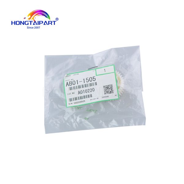 AB01-1505 AB011505 Registration Roller Motor Gear for Ricoh MP 1350 1100 9000 907 906 1107 Laser Printer HONGTAIPART