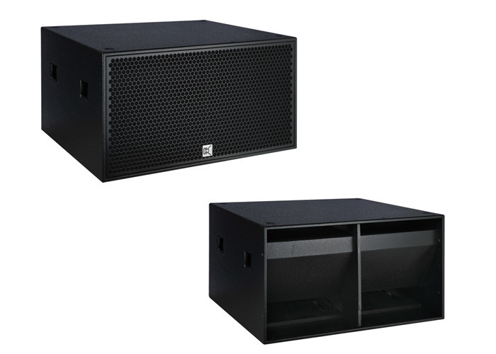 Bass Bin Speakers With Subwoofer 2000 Watt , Line Array Subwoofer Dj Sound Equipment