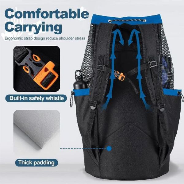 Рюкзак для плавания на пляже, плавание под водой, плавание под водой, рюкзак для подводного плавания, снаряжение для подводного плавания