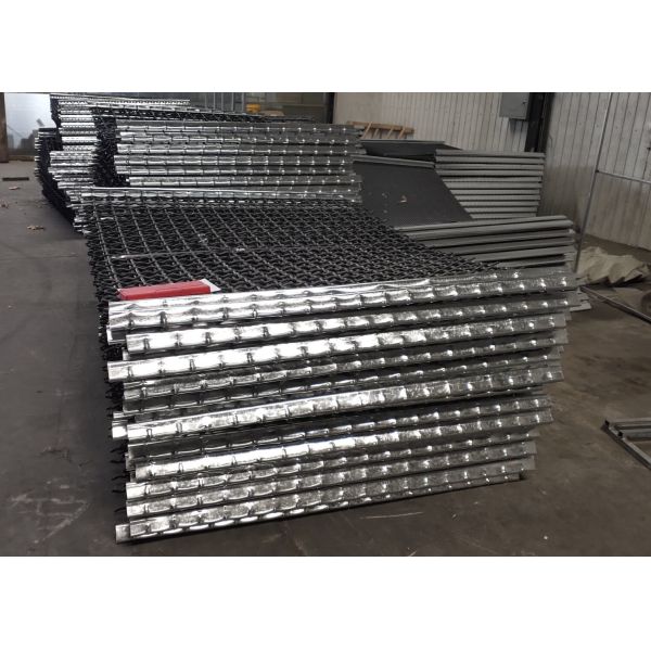 65Mn нержавеющая сталь стали 304 гофрировала стальную сетку вибрируя экрана