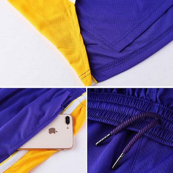 Баскетбол Джерси Джеймс Bryant Lakers Tracksuits тренировки футбола OEM такой же параграф