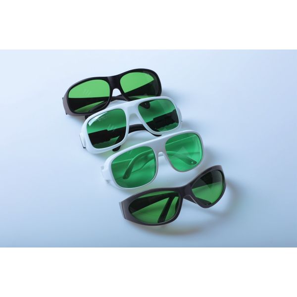 Lunettes de sécurité protectrices rouges de laser des lunettes OD3+ de laser du