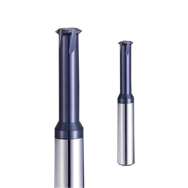 Carbide Thread Milling Tool UN BSP NPT Metric Thread Mill Cutter For Steel / Titanium