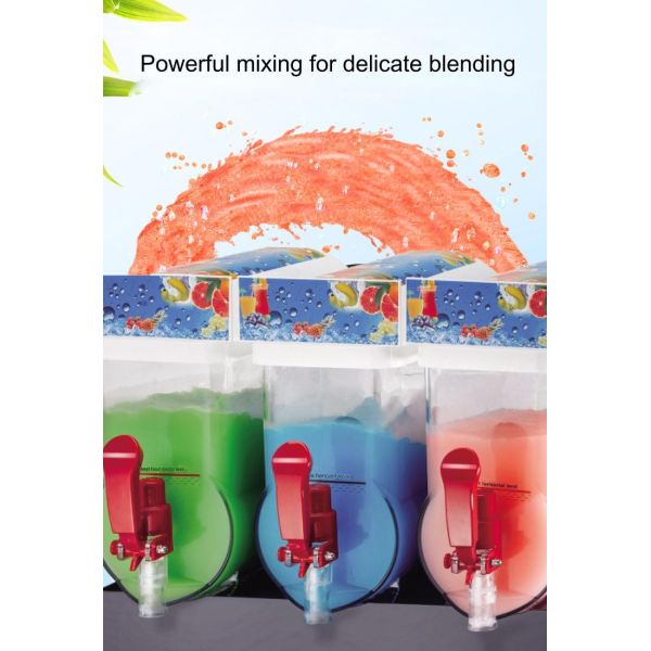 600 Capacity Slush Ice Cream Machine for Commercial in 220-240v Voltage