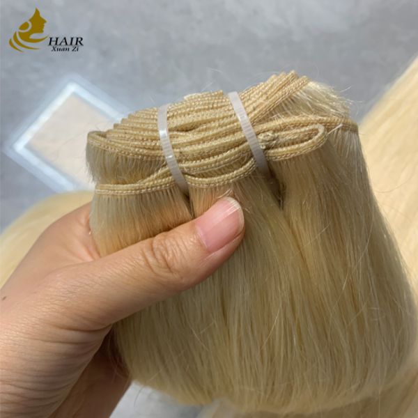 12A Grade Customized 200g 613 Color Blond Hair Straight Virgin Human Hair Bundles