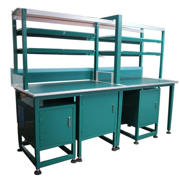 Polishing Lab Work Benches with Customized Load Capacity 200-500kg and Powder Coating