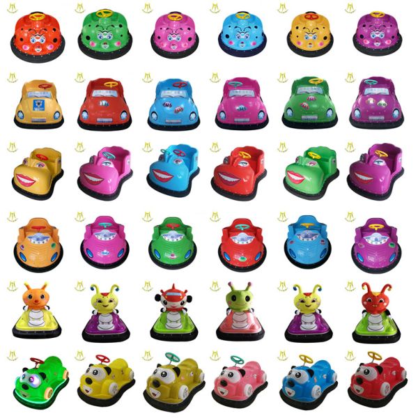 Hansel  hot selling plastic battery operated used bumper car ride on  go kart