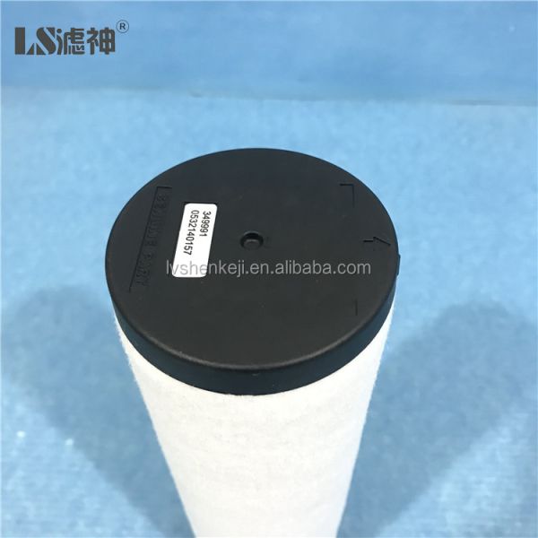 Filtre de séparateur de brouillard d'huile de pompe à vide 0532140157 Filtre d'échappement