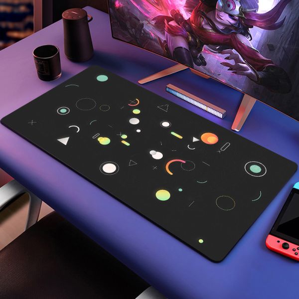 NO Wireless Charging Custom Gaming Mouse Pad Xxxl Sublimation Hot Transfer with Edging