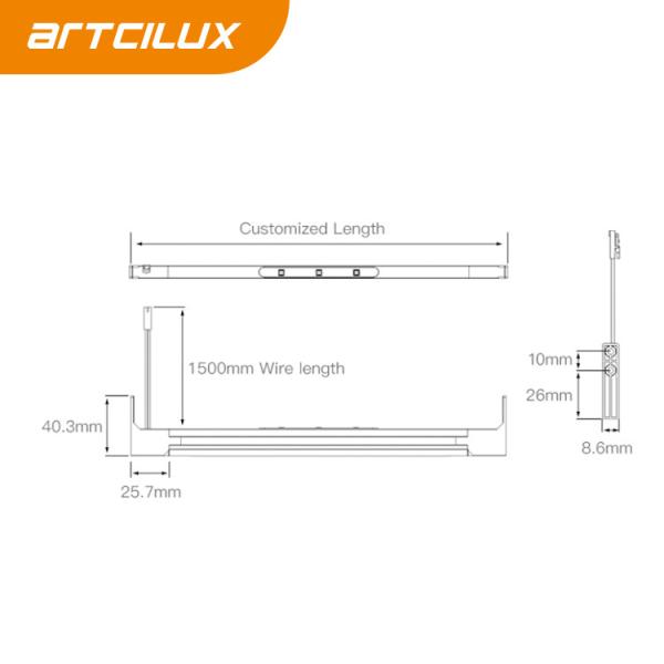 30° Beam Angle Kitchen Cabinet Strip Light for Stylish and Functional Furniture