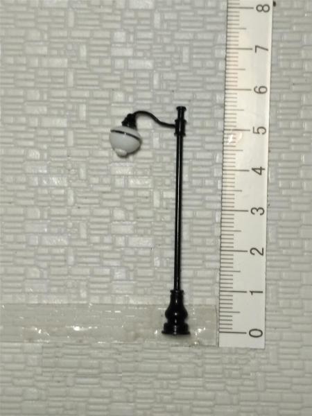 1:87metal lamppost----steel light post,scale 1:150 yard lamps,metal light,model lamppost,model lights,metal yard lights