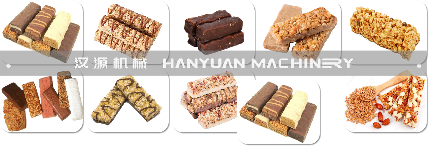 Máquina para cortar barras de proteína