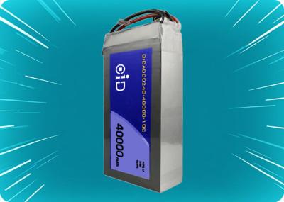 300 ciclos Batería de drones personalizada 22.2V 40000 mAh Batería de 60A de descarga continua