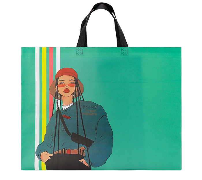 Изготовленный на заказ печать не сплетенной одежды кладет Biodegradable в мешки Eco дружелюбное