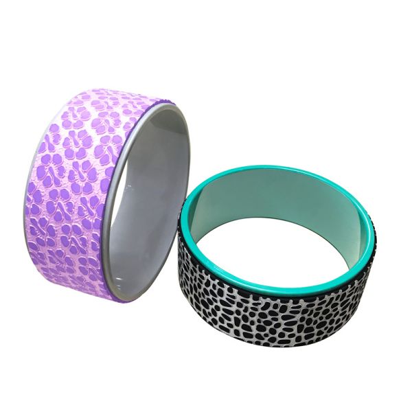 0.13M Yoga Exercise Wheel EVA 15 Inch Home Yoga Roller Wheel Exercises