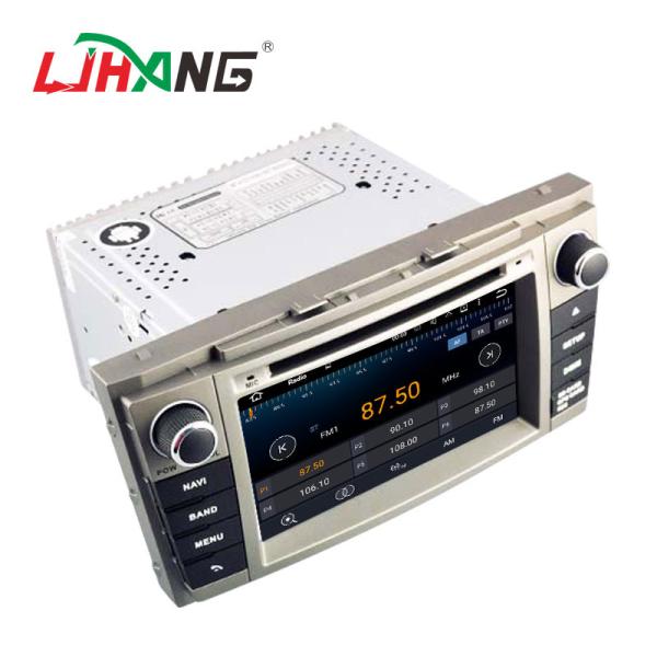 Avensis GPS Navigation Toyota Verso Dvd Player , Canbus SWC USB Toyota Dvd Player