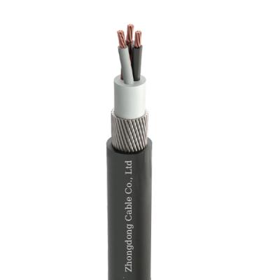Multi Core LSZH Low Smoke Zero Halogen Cable XLPE Steel Wire Armoured