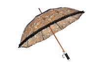 Completo sobre a impressão 23 polegadas de guarda-chuva de madeira do punho